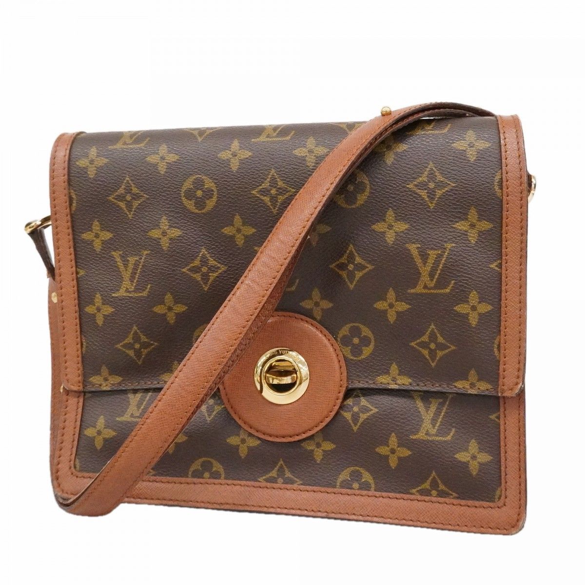 Louis Vuitton Shoulder Bag Monogram Raspail Brown