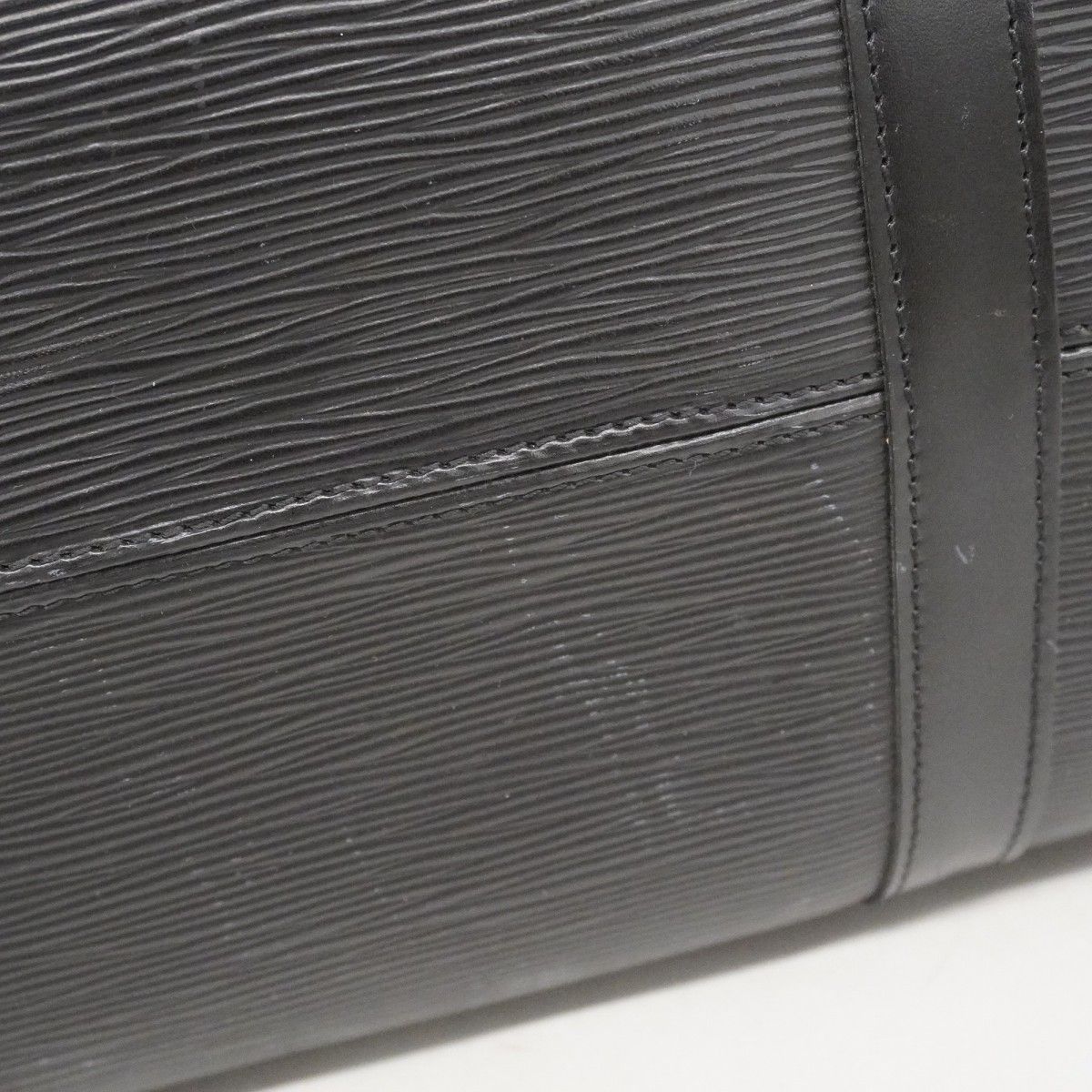 Louis Vuitton Shoulder Bag Epi Solferino 45 Noir — view 7