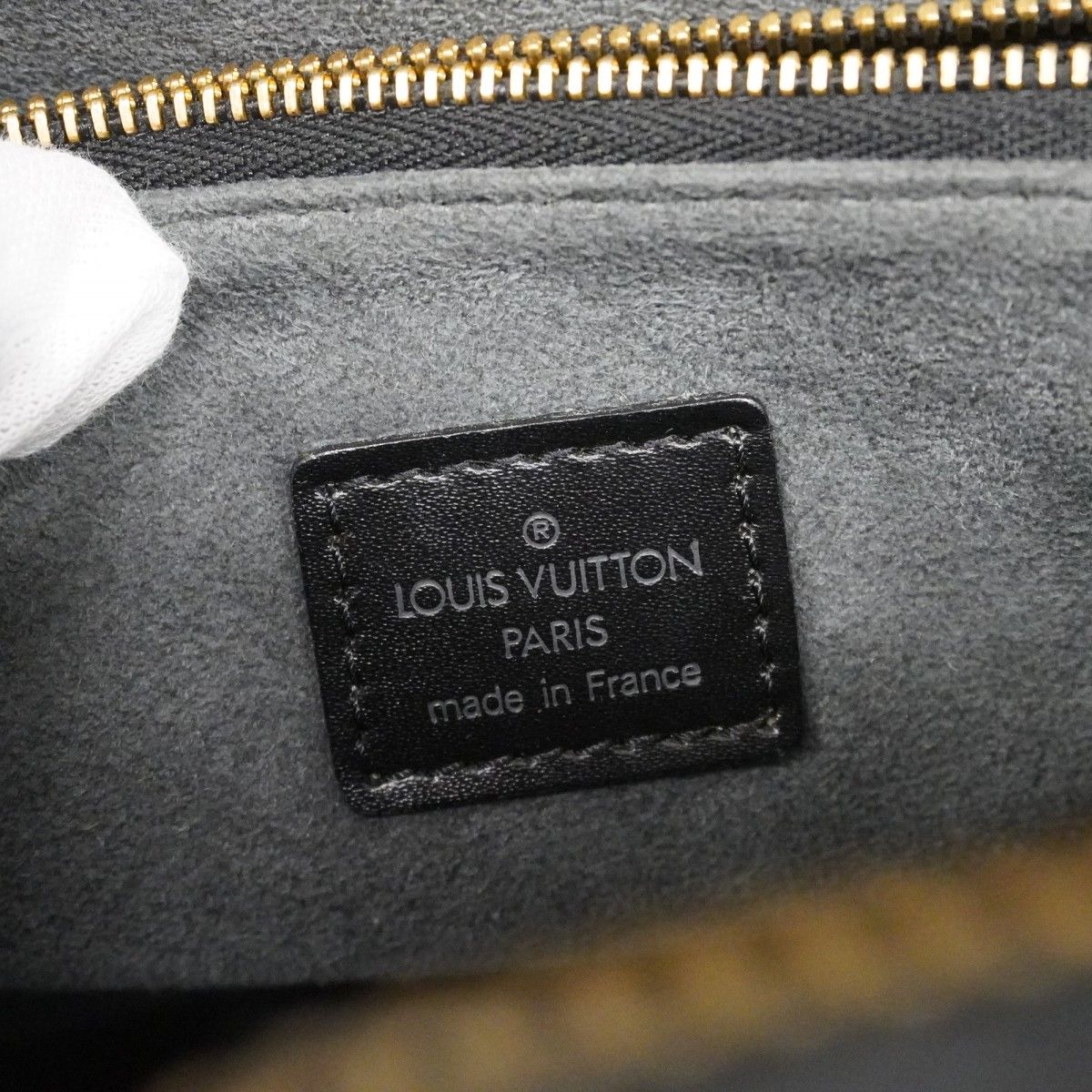 Louis Vuitton Shoulder Bag Epi Solferino 45 Noir — view 5