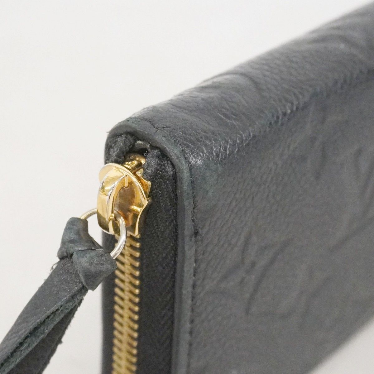 Louis Vuitton Wallet Monogram Empreinte Portefeuille Clemence Noir — view 8