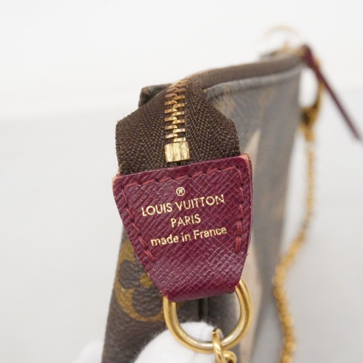 Louis Vuitton Pouch Monogram Mini Pochette Brown — view 5