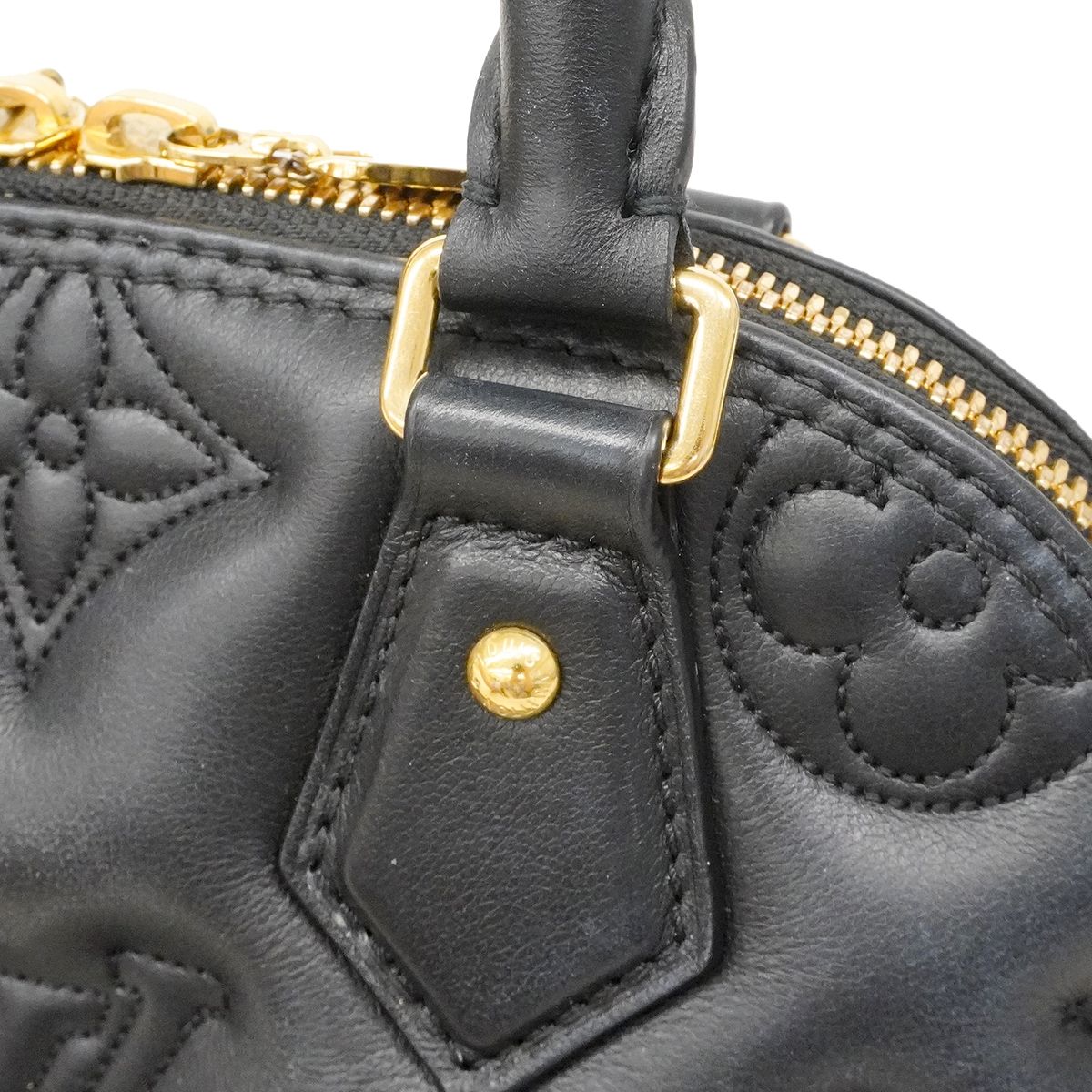 Louis Vuitton Handbag Bubble Glam Alma Soft BB Noir 2-Way — view 6