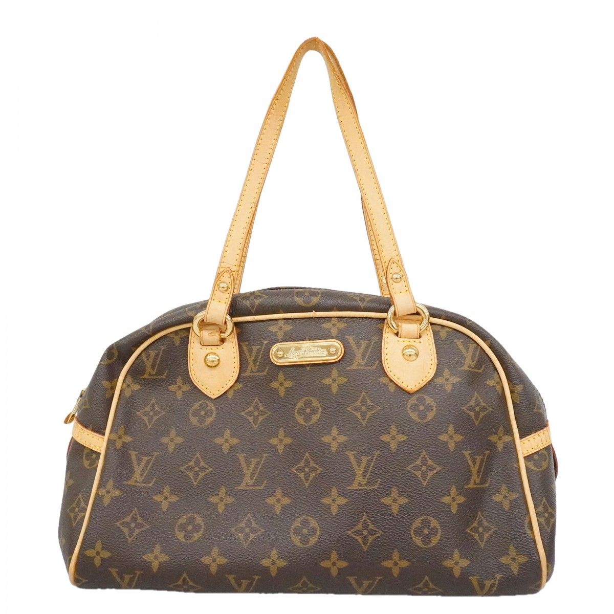 Louis Vuitton Handbag Monogram Montorgueil PM Brown