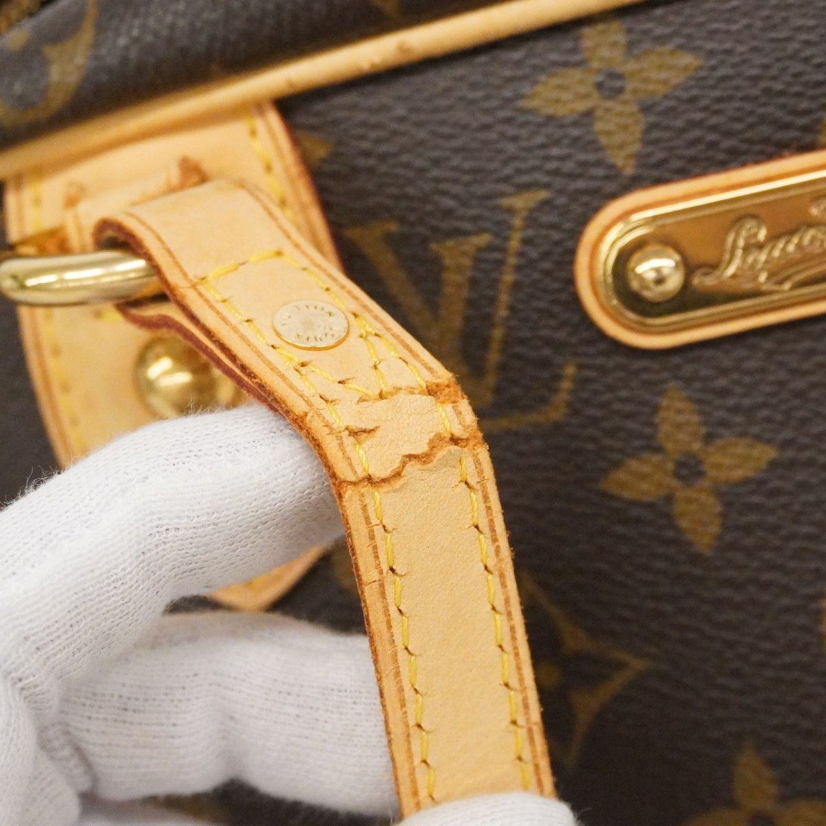 Louis Vuitton Handbag Monogram Montorgueil PM Brown — view 6