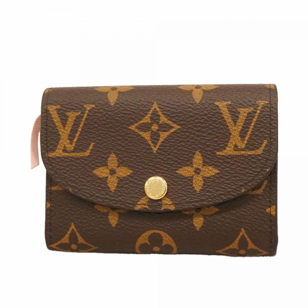 Louis Vuitton Coin Case Monogram Porte-Monnaie Rosalie Rose Velours