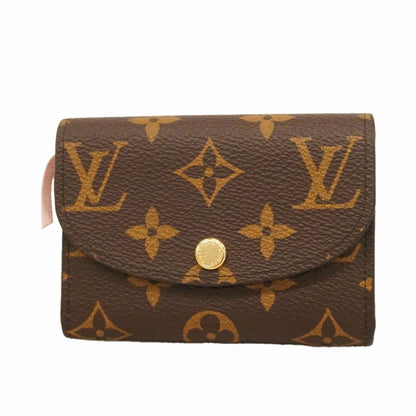 Louis Vuitton Coin Case Monogram Porte-Monnaie Rosalie Rose Velours