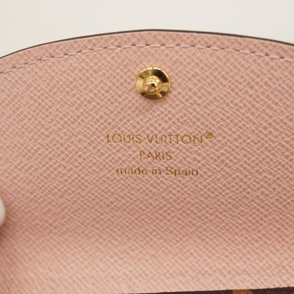 Louis Vuitton Coin Case Monogram Porte-Monnaie Rosalie Rose Velours — view 4