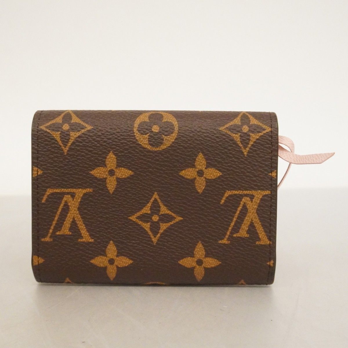 Louis Vuitton Coin Case Monogram Porte-Monnaie Rosalie Rose Velours — view 6