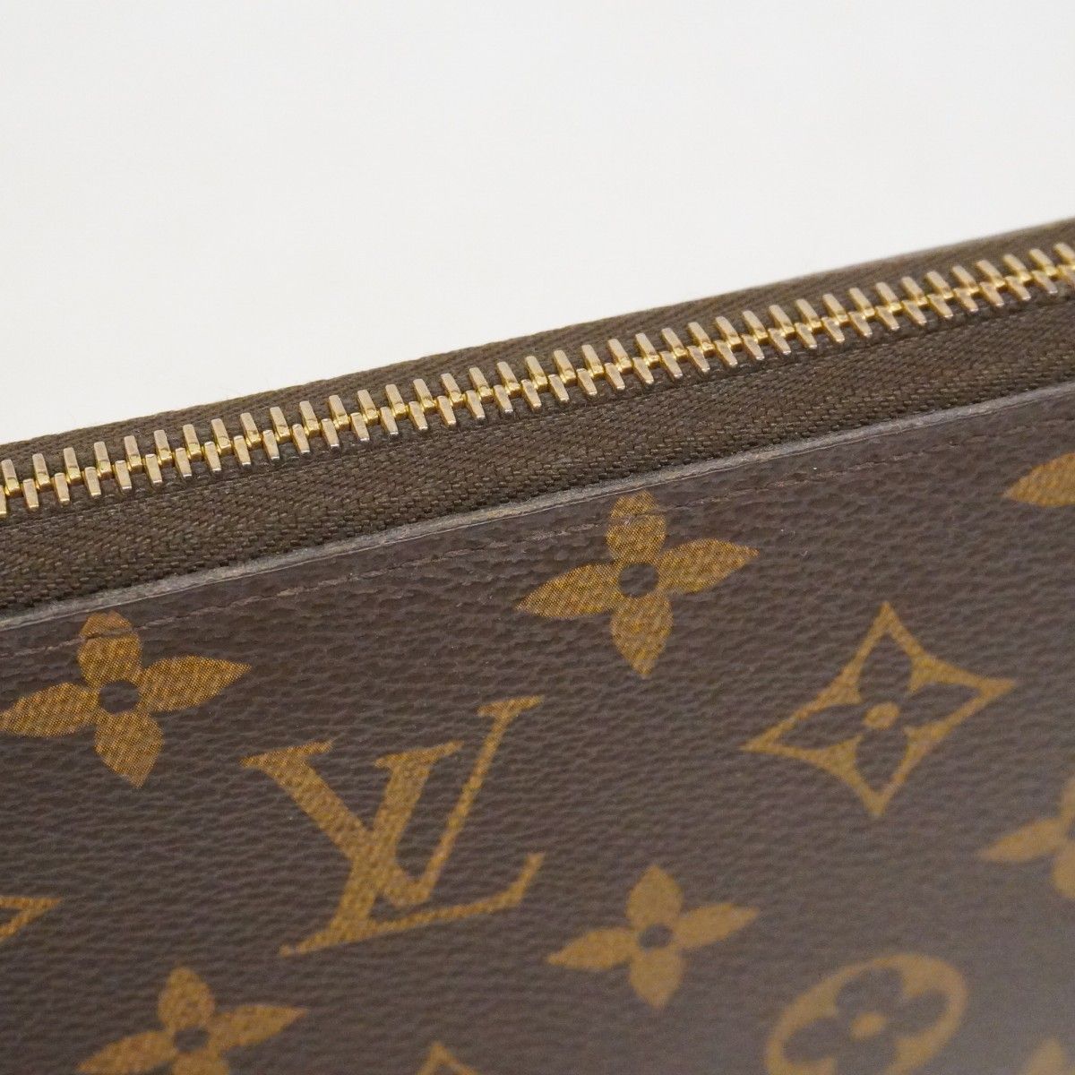 Louis Vuitton Wallet Monogram Zippy Brown — view 8