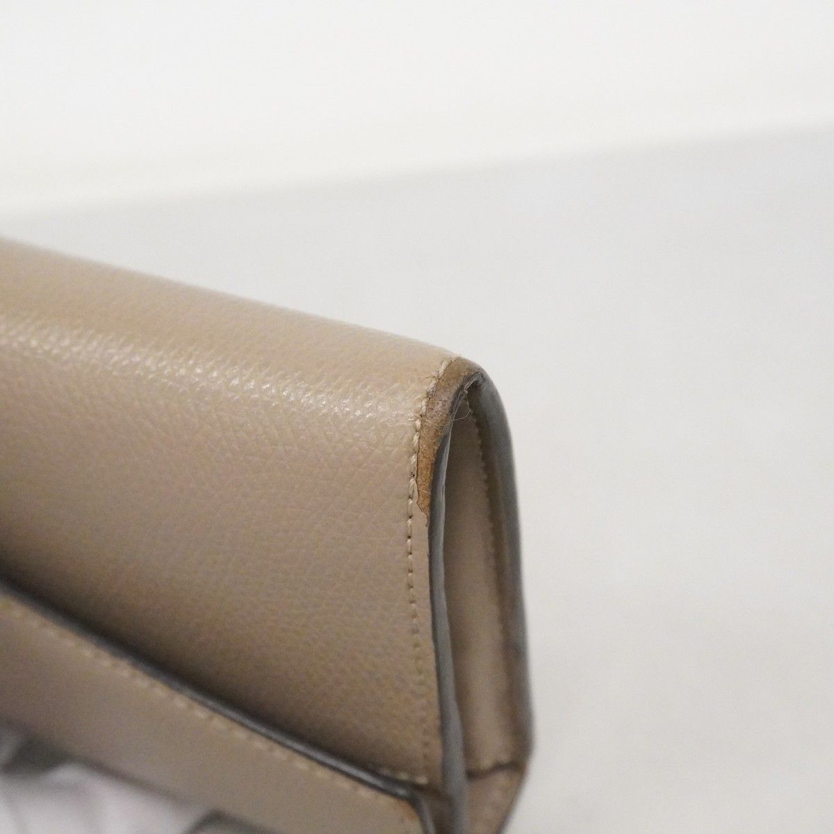 Fendi Wallet Leather Gray Ju Gold — view 5