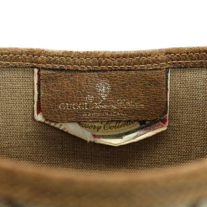 Gucci Tote Shoulder Bag GG Supreme Sherry Leather Vintage — view 7