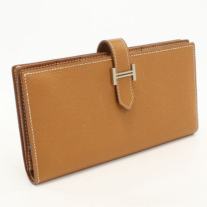 Hermes Bearn Souffle Wallet with Bifold Coin Purse Epsom