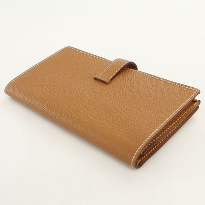 Hermes Bearn Souffle Wallet with Bifold Coin Purse Epsom — view 2