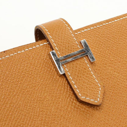 Hermes Bearn Souffle Wallet with Bifold Coin Purse Epsom — view 5