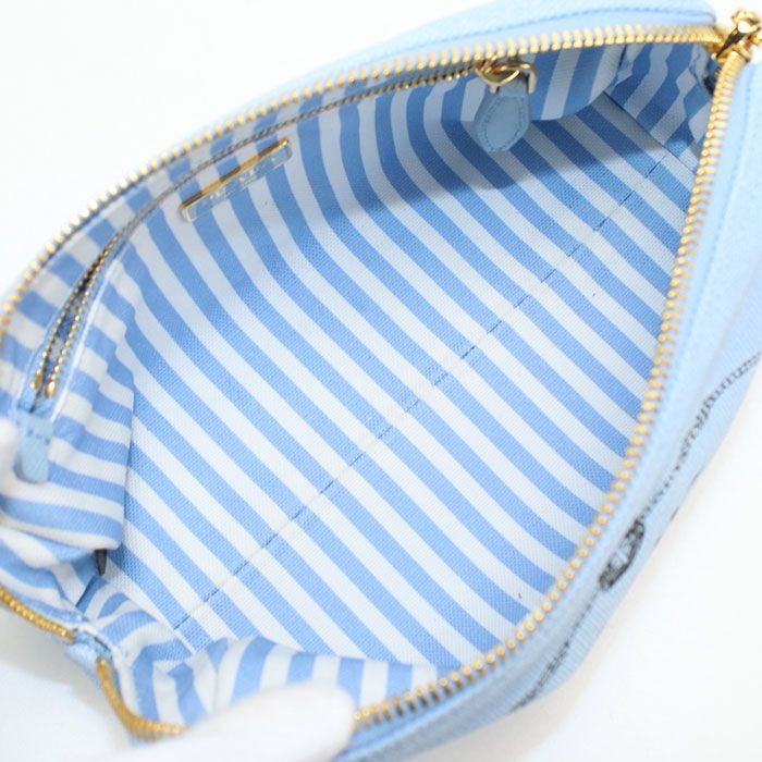 Prada Canapa Pouch Canvas — view 3