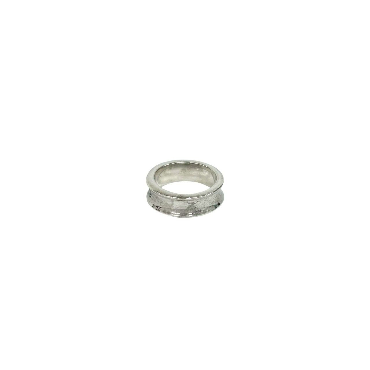 Tiffany & Co Vintage Narrow Ring 925 Sterling Silver — view 7