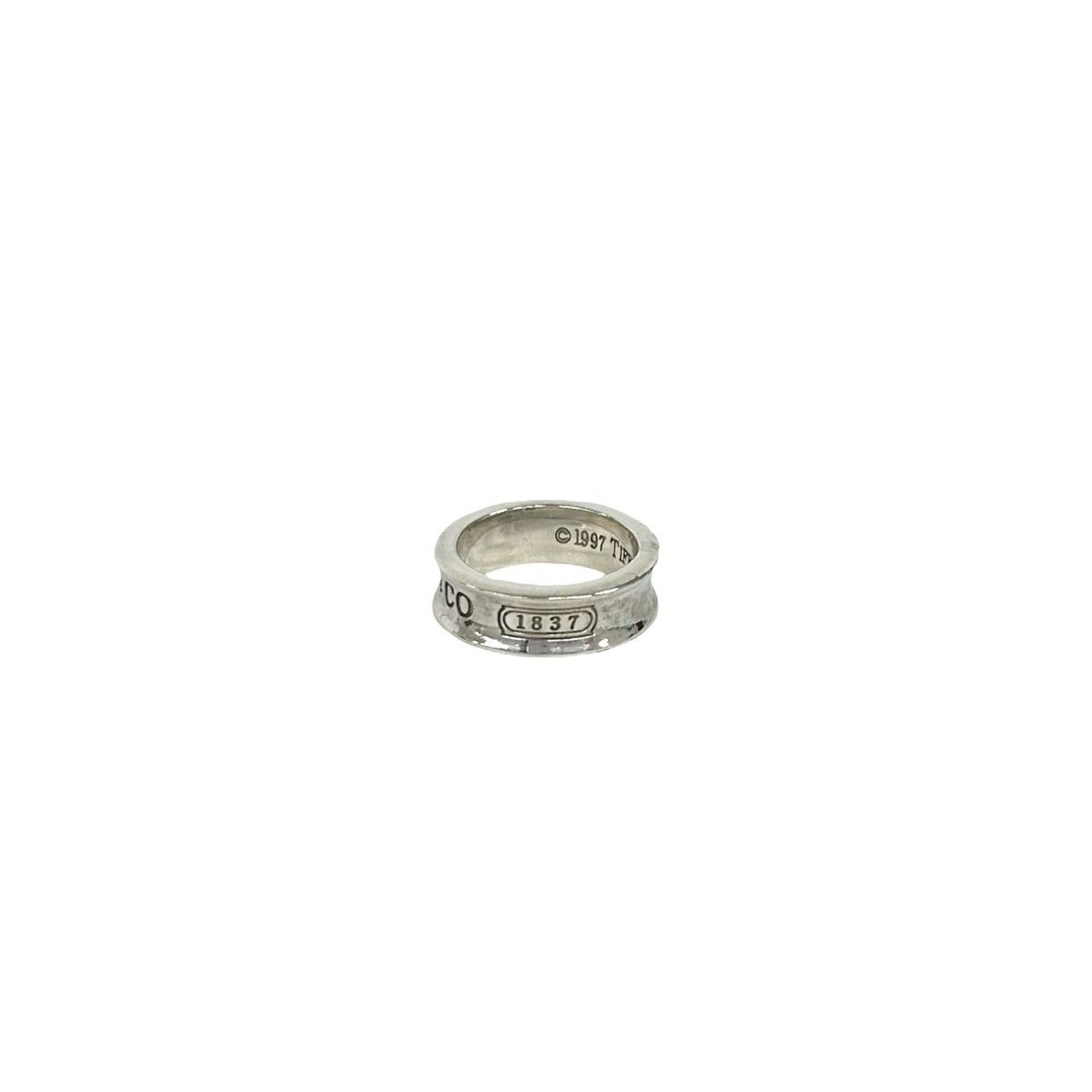 Tiffany & Co Vintage Narrow Ring 925 Sterling Silver — view 5