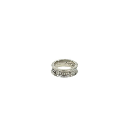 Tiffany & Co Vintage Narrow Ring 925 Sterling Silver — view 5