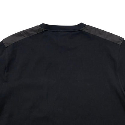 Prada Short Sleeve T-Shirt Neck 710 M Sports Logo Pocket Black — view 4