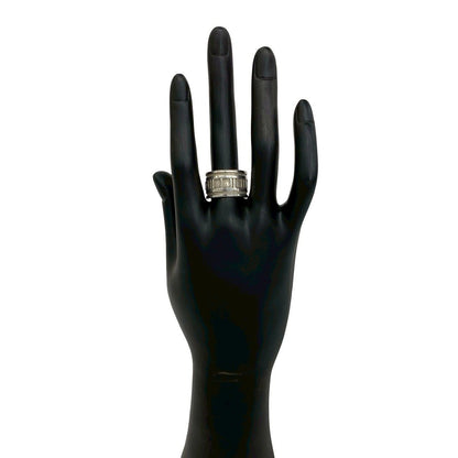 Tiffany & Co Wide Atlas Ring 925 Sterling Silver — view 2
