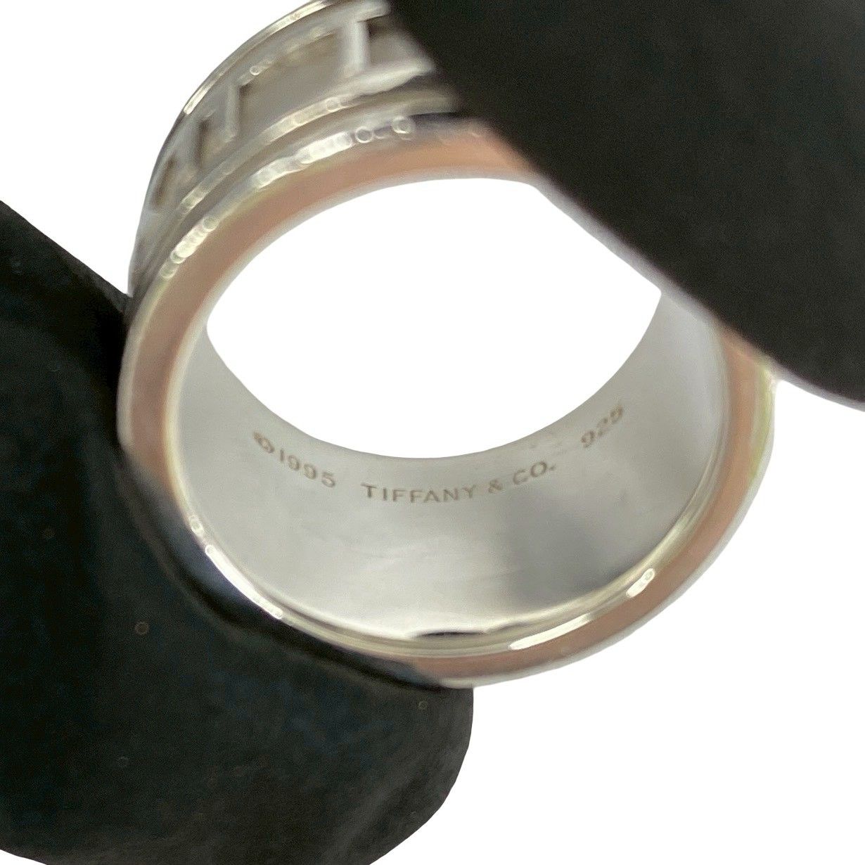 Tiffany & Co Wide Atlas Ring 925 Sterling Silver — view 3