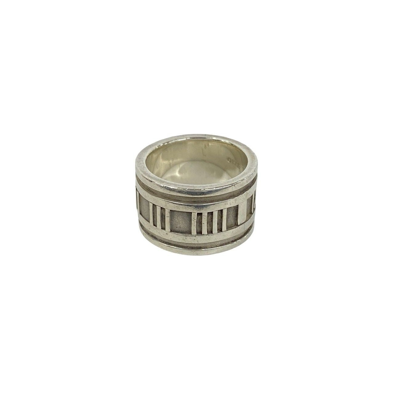 Tiffany & Co Wide Atlas Ring 925 Sterling Silver — view 6