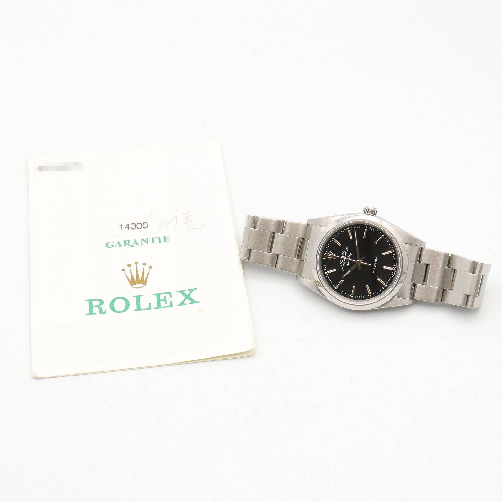 Rolex Watch Air King P Number BK BA Stainless Steel — view 9