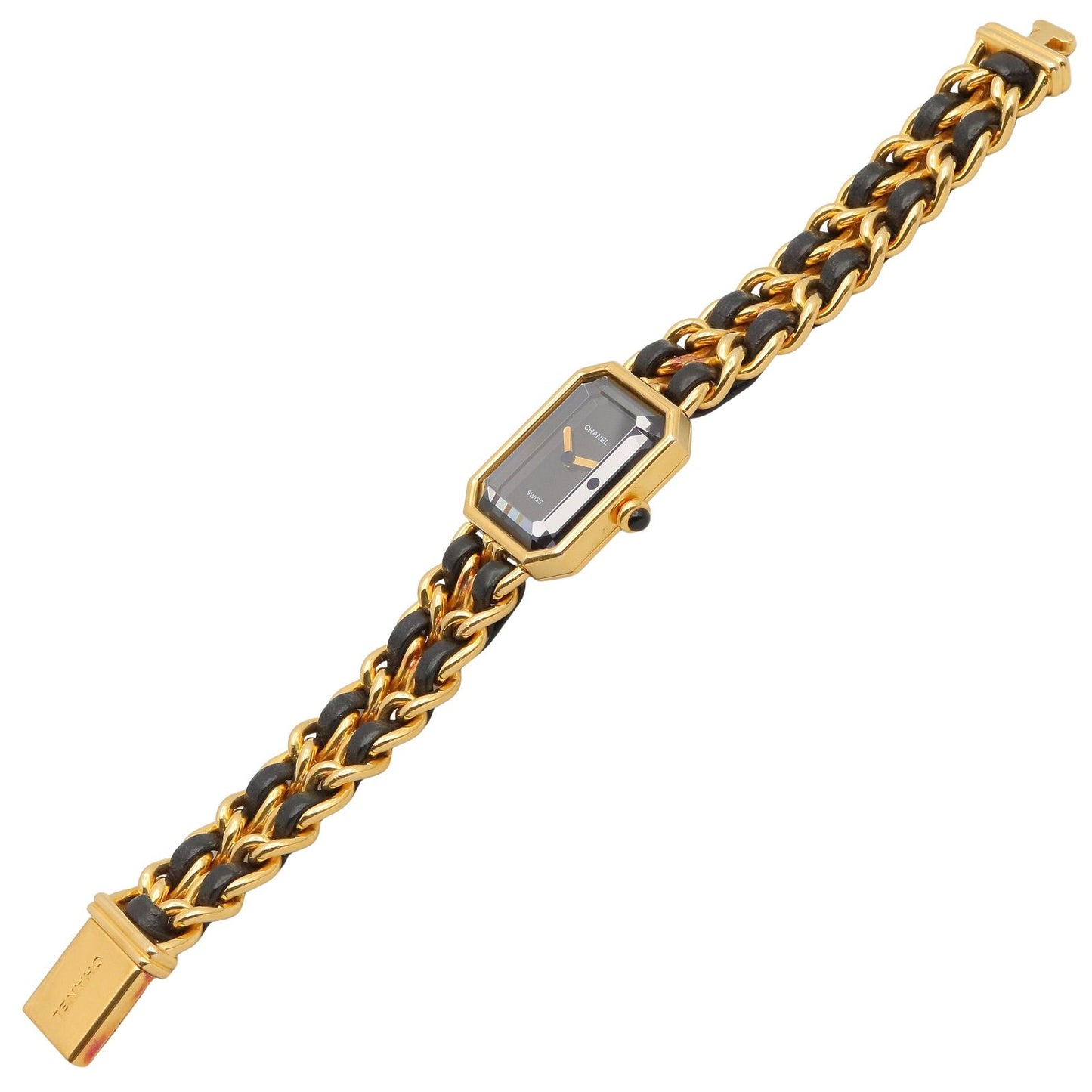 Chanel Watch Premiere M Black Leather — view 3