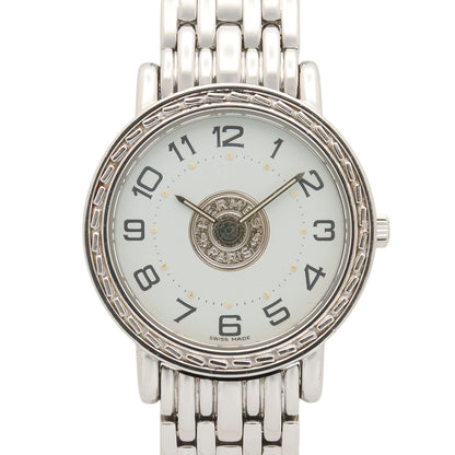 Hermes Watch Series White Stainless Steel