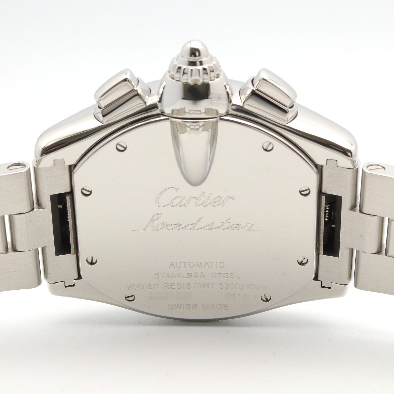 Cartier Watch Roadster Chronograph Silver Stainless Steel — view 5