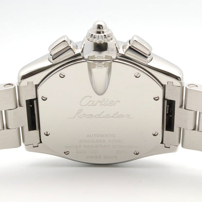Cartier Watch Roadster Chronograph Silver Stainless Steel — view 5