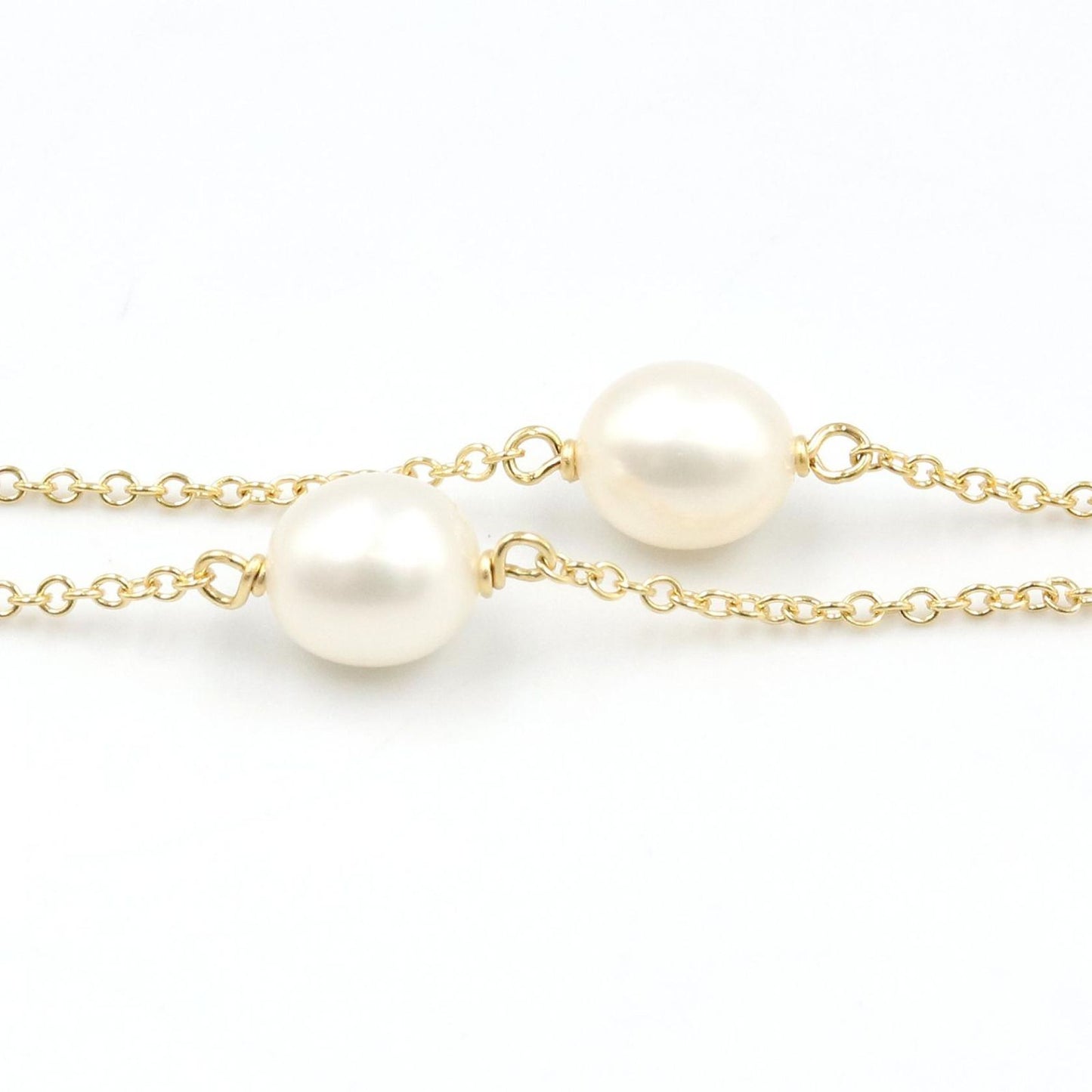 Tiffany & Co Necklace Pearl 46.5 cm 18k — view 5