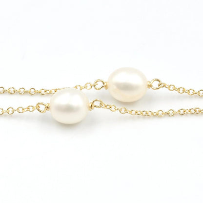 Tiffany & Co Necklace Pearl 46.5 cm 18k — view 5