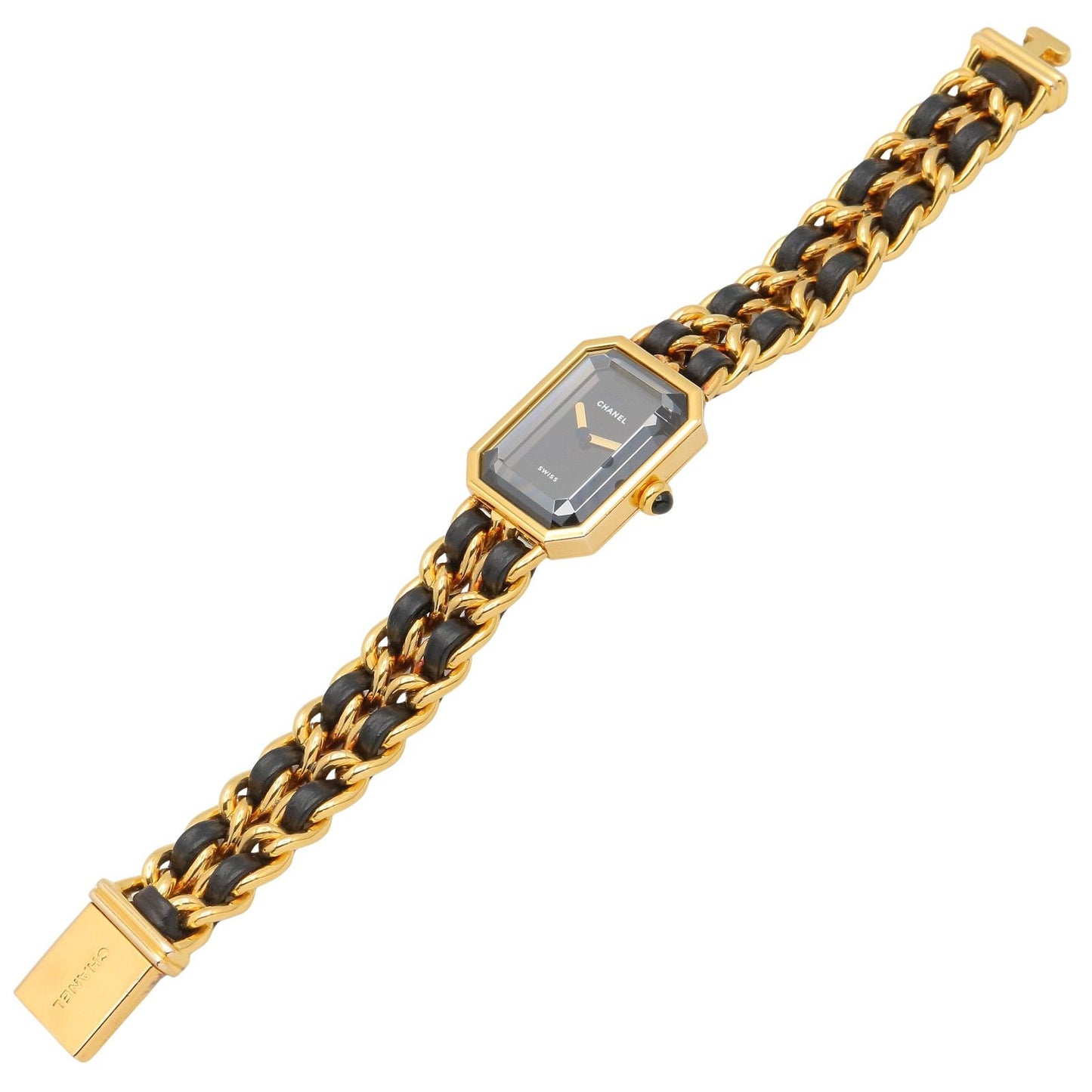 Chanel Watch Premiere M Black Leather — view 3