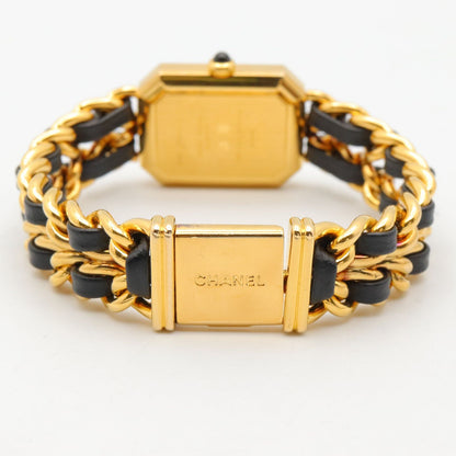 Chanel Watch Premiere M Black Leather — view 4