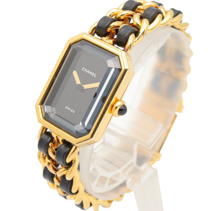 Chanel Watch Premiere M Black Leather — view 2