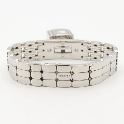 Hermes Watch Kelly Mini White Stainless Steel Diamond — view 3