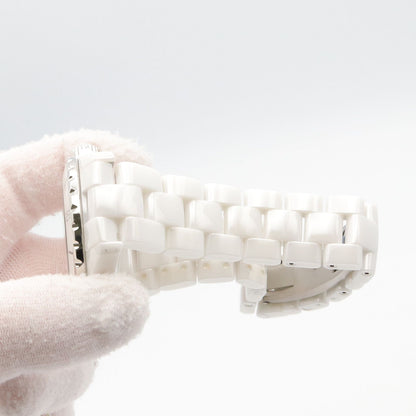 Chanel Watch Blue Light White Ceramic — view 8