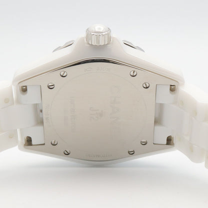 Chanel Watch Blue Light White Ceramic — view 5