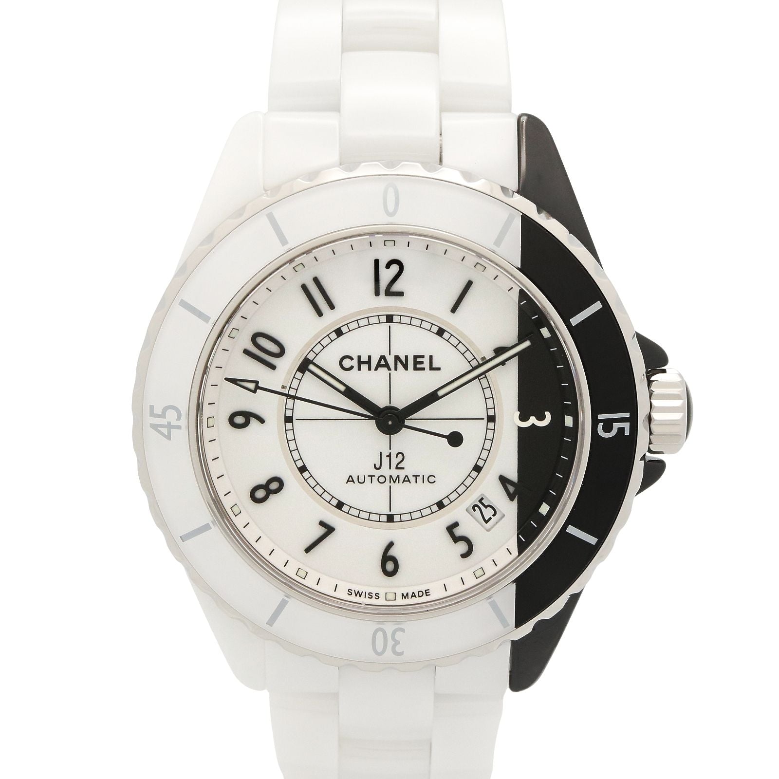 Chanel Watch Paradox White Black Ceramic