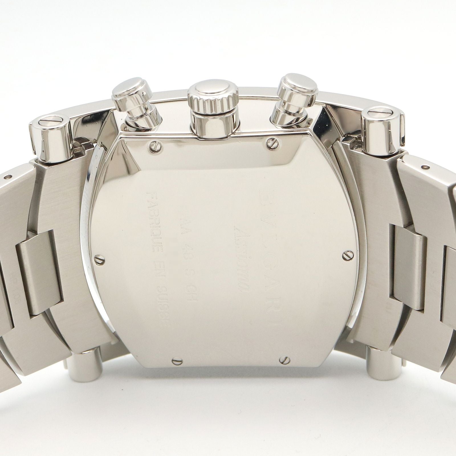 Bvlgari Watch Assioma Chrono Black Stainless Steel — view 5