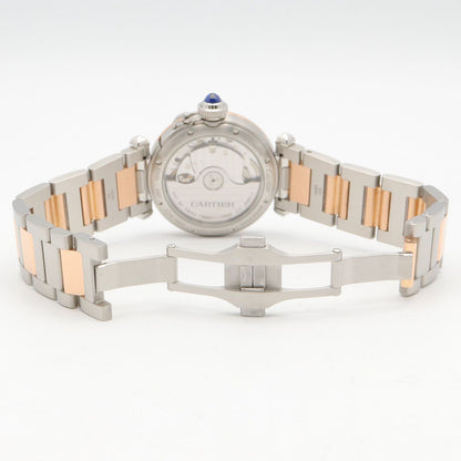 Cartier Watch Pasha de Cartier Silver 18k Pink Gold Stainless Steel Boys — view 4