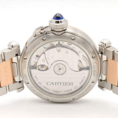 Cartier Watch Pasha de Cartier Silver 18k Pink Gold Stainless Steel Boys — view 5