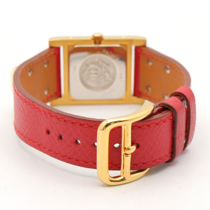 Hermes Watch Medallion White Leather Medal — view 5