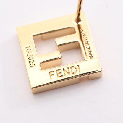 Fendi Earrings Forever Gold White — view 3