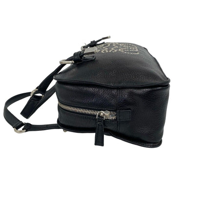 Loewe Anagram Studs Logo Leather Mini Tote Boston Bag Black — view 5