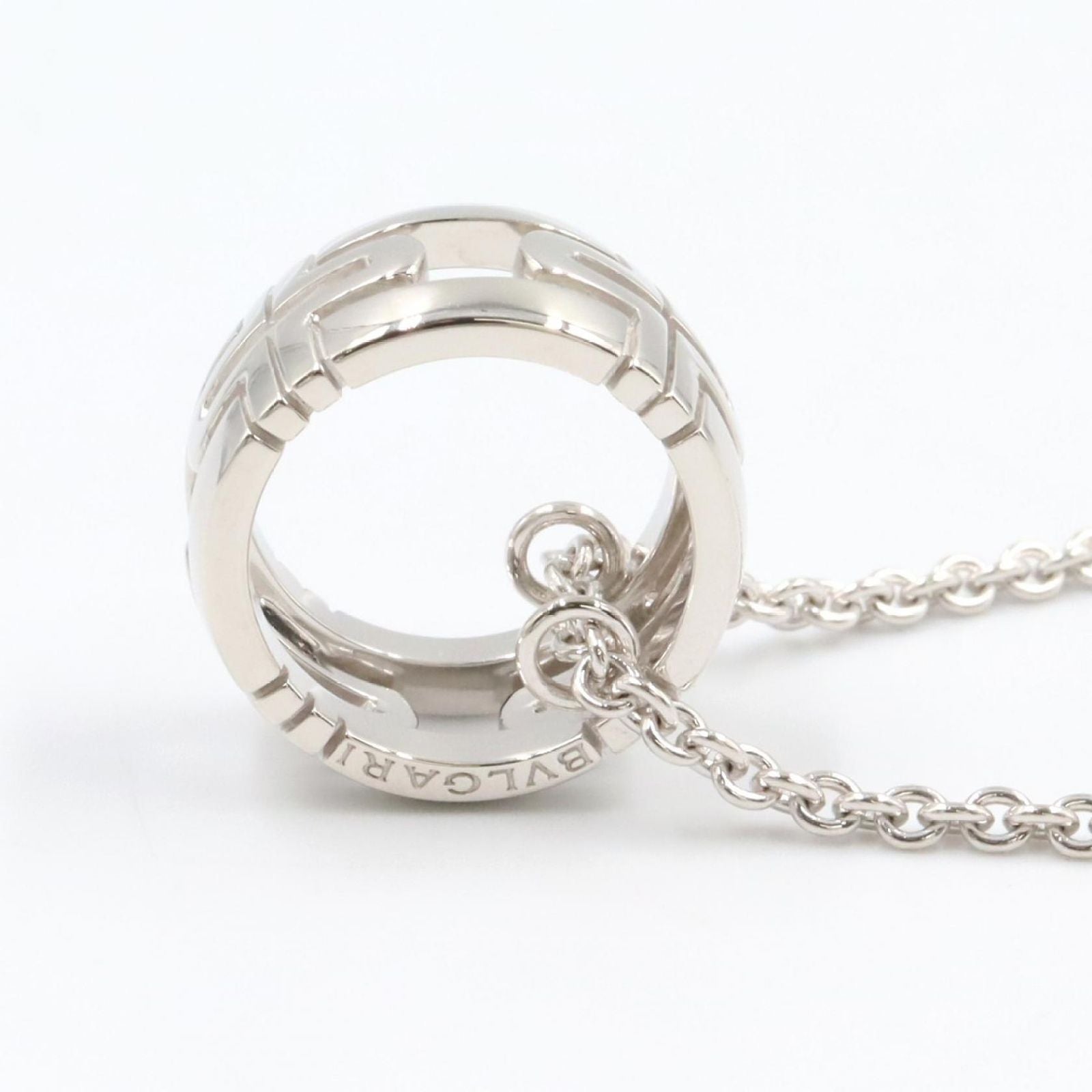 Bvlgari Necklace Parentesi Cm 18k White Gold — view 5