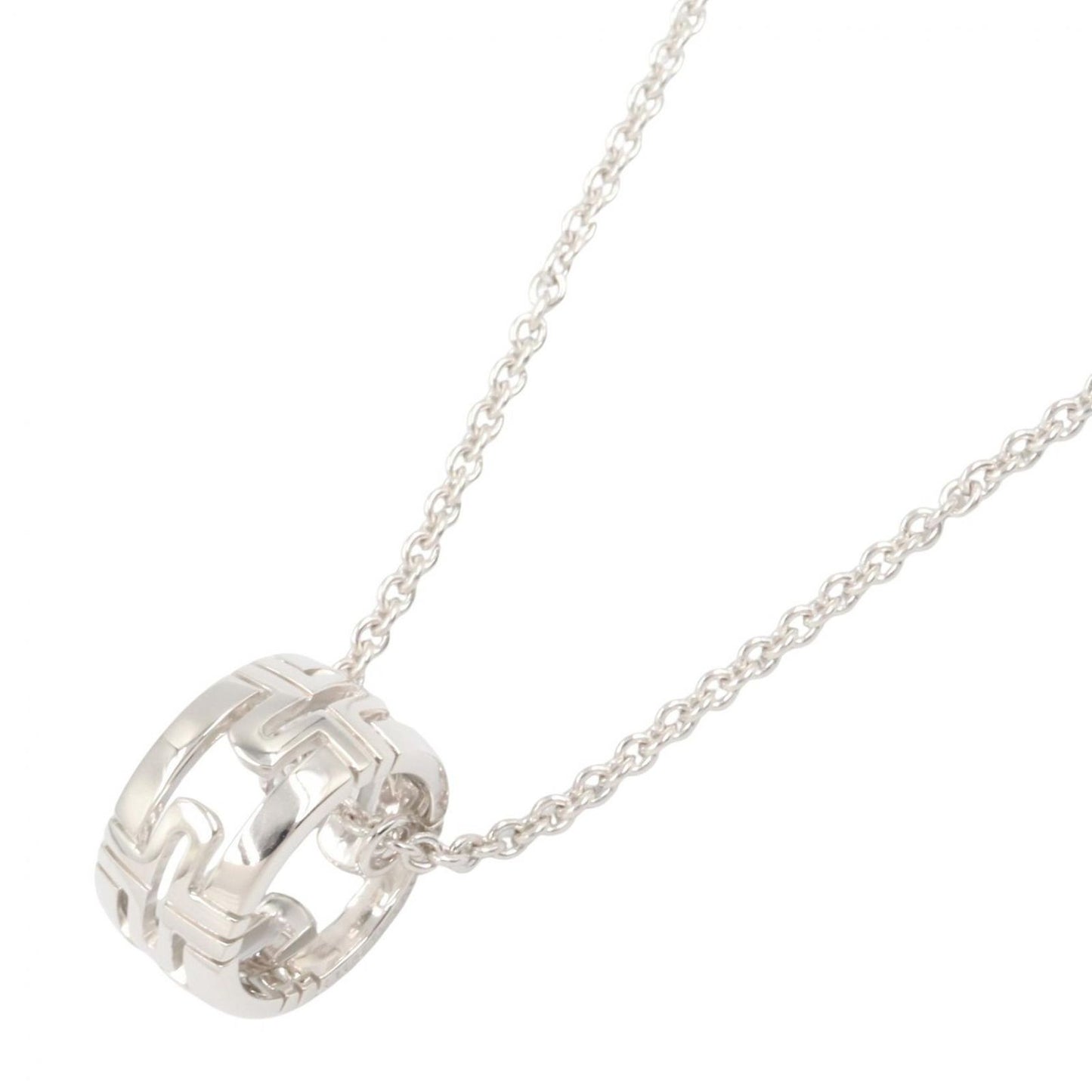 Bvlgari Necklace Parentesi Cm 18k White Gold