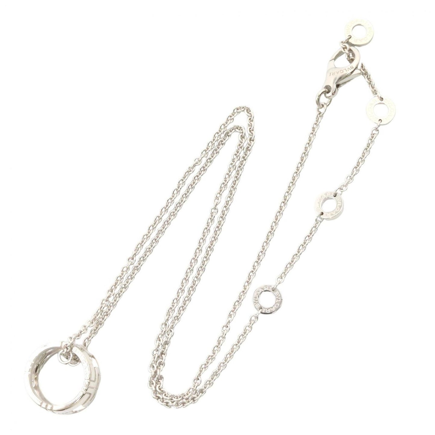 Bvlgari Necklace Parentesi Cm 18k White Gold — view 2