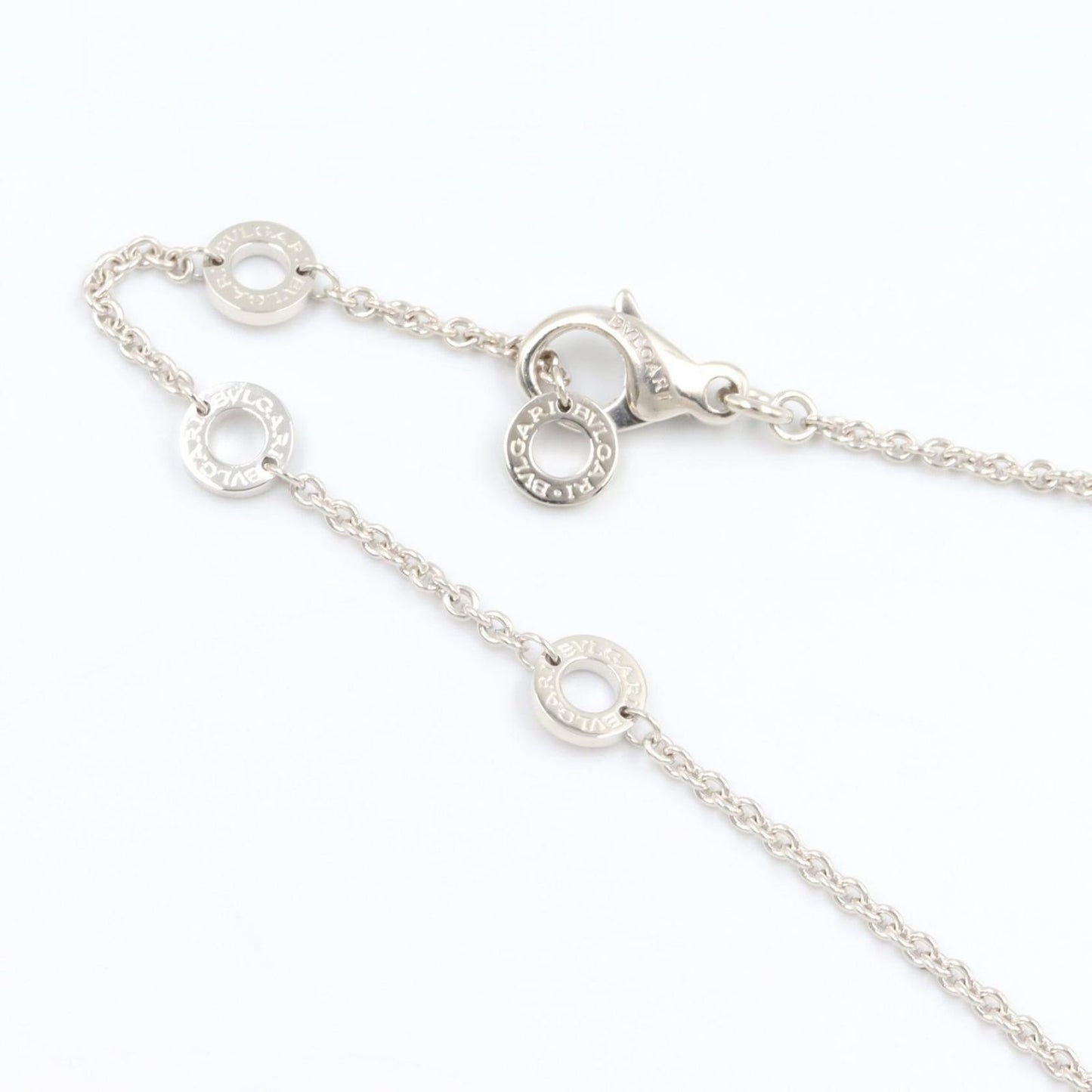 Bvlgari Necklace Parentesi Cm 18k White Gold — view 4